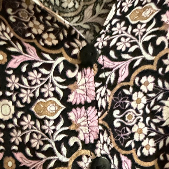 Cato Pink and Black Floral Blouse - Picture 5 of 5